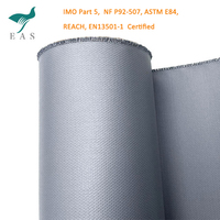Tissu en fibre de verre enduit de silicone haute température pour isolation thermique, gaine isolante amovible