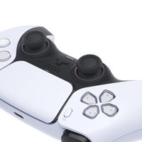 Accessoires de remplacement violet grisâtre foncé eXtremeRate Anneaux d'accent personnalisés pour manette PS5 BDM-010/020/030/040/050