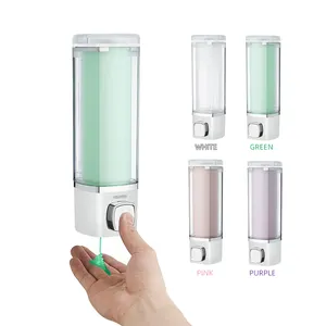 Dispenser di sapone liquido a tocco manuale a parete da 250ml in ABS di piccolo Volume
