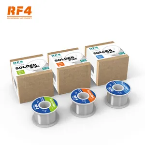 RF4 flusso di saldatura 2% 63 37 50g filo di saldatura 0.4 0.6 0.8 saldatura senza piombo filo di stagno saldatura filo di saldatura per strumento di riparazione pcb telefono