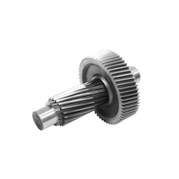 Eje de Engranaje Mecanizado CNC de Precisión, Eje de Piñón de Acero Inoxidable para Piezas de Transmisión Industrial