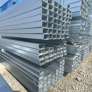 Fabrika fiyat yüksek kalite siyah kare tüp demir dikdörtgen tüp kaynaklı galvanizli kare çelik boru - Product Image 5