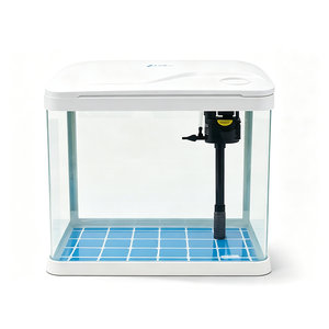 Acuario Rectangular de Vidrio HD - Moderno y Ultraclaro para Sala de Estar, Pecera Ecológica de Escritorio - Product Image 5