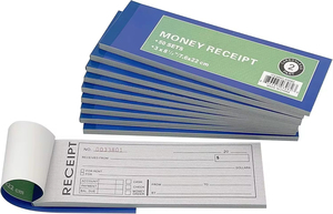 Libretas de Recibos Personalizadas con Números de 5 y 7 Dígitos, Impresión Offset, Sin Carbón, para <span class=keywords><strong>Facturas</strong></span>, Recibos de Estacionamiento - Product Image 4