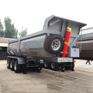 Camion à benne basculante en acier Hstar 40 tonnes à bas prix, 3 essieux, benne latérale / benne arrière, <span class=keywords><strong>semi</strong></span>-remorques, <span class=keywords><strong>tracteur</strong></span> hydraulique - Product Image 1
