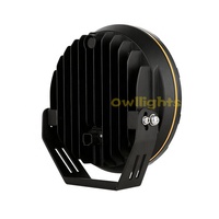 Nouveau phare antibrouillard LED blanc de 9 pouces, 6000K, super lumineux, 12-24V, 160W, pour voiture, SUV, camion, 4x4, conduite tout-terrain, éclairage auxiliaire
