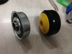 تحمل الإسكان و بكرة ناقل فولاذي نهاية كاب ل الجاذبية نظام البكرة الأسطوانية - Product Image 5