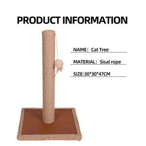 Vente en gros de griffoirs pour chats en sisal de petite taille - Product Image 3