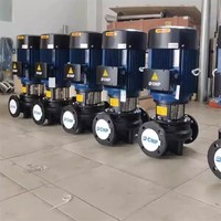 Pompe de circulation verticale en ligne série TD, en fonte, haute pression, à économie d'énergie, contrôle entièrement automatique, hydronique
