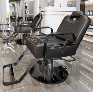 เก้าอี้ตัดผมร้านตัดผม Zs Barber Shop เก้าอี้ทำผมแบบพิเศษ เก้าอี้ปรับระดับได้สำหรับตัดผมและจัดแต่งทรงผม - Product Image 2