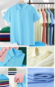 Polo a Manica Corta Taglia USA all'Ingrosso, Stampa Personalizzata, Logo Ricamato, Unisex, in Poliestere, Taglie Grandi, T-Shirt Polo da Uomo - Product Image 3