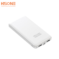 Power Bank LT63 10000mAh, Pengisian Cepat 2.1A, Input & Output Ganda, Micro Type-C, Dual USB, 9-Layer, OEM, Logo Custom