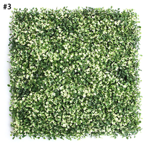 Panneaux de haie artificielle en plastique anti-UV de haute qualité, plantes vertes, <span class=keywords><strong>mur</strong></span> de <span class=keywords><strong>jardin</strong></span> vertical pour la décoration intérieure et extérieure - Product Image 5