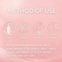 Mousse nettoyante intime apaisante et douce, à base d'ingrédients naturels, réduit les odeurs, pH équilibré, pour l'hygiène féminine – Meilleure vente