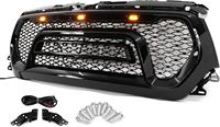 LUMA Zubehör LKW-Teile Schwarzer ABS-Kunststoff Auto-Stoßstangengrill Neuzustand Ersatz Passend für 2019+ für Dodge für Ram 1500