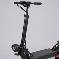 Trottinette électrique double 1200W, batterie 48V 21Ah, autonomie 55KM, vitesse 60KMH, pneus tout-terrain 11 pouces, double suspension, entrepôt Europe