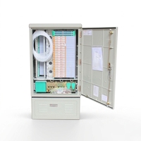 Armoire de distribution de fibres optiques 96/144/288/576 fibres SMC/Acier inoxydable, Armoire de connectivité optique FTTH