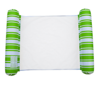 Lit flottant gonflable en PVC, hamac aquatique, chaise longue portable, flotteur de piscine et de plage pour adultes