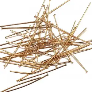 head pins for jewelry Stainless Steel Headpins DIY Jewelry Making Supplies 50PCs/Bag 866926