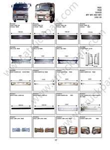 69151-1160 69151-1170 691511160 691511170จับ (ขวา) สำหรับ <span class=keywords><strong>Hino</strong></span> FM3M <span class=keywords><strong>FM2K</strong></span> - Product Image 2