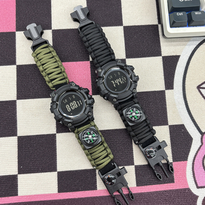 Montre de sport pour homme SHUAIKE, étanche, affichage numérique LED, multifonction, grand cadran, montre électronique, style G, montre pour homme - Product Image 6