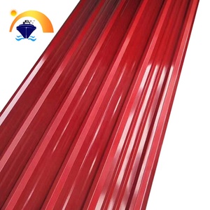 แผ่นหลังคาเหล็กลูกฟูกสีสังกะสีสำหรับมุงหลังคา - Product Image 3