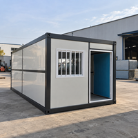 Maison conteneur préfabriquée modulaire pour bureau de chantier et logement des travailleurs