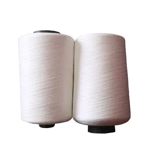 Free Sample Polyester Ring Black Yarn Polyester Yarn 100% Spun Polyester 20/1 China