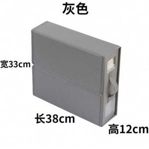 Organisateur de draps pliable avec fenêtre et étiquette pour placard à linge - Product Image 6