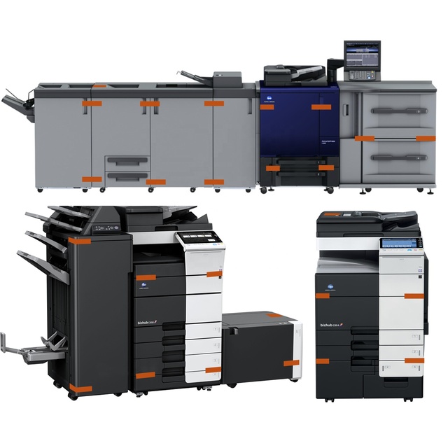 X&O Refurbished Konica Minolta Bizhub Copier Printer Machine C224e-C554e / C654-C754e / C258-C368 / C458-C658 / C659-C759