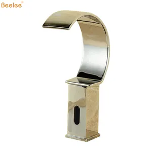 Beelee Brass Touchless Tự Động Thác Vòi Nước Cảm Biến Lưu Vực Bồn Rửa Mixer Tap