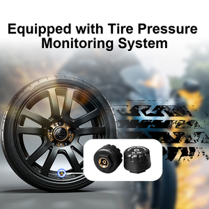 GPS navigation giám sát áp suất lốp Hệ thống 2 AHD máy ảnh không thấm nước di động 5 inch không dây Carplay màn hình cho xe máy - Product Image 5