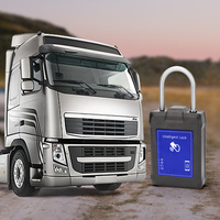Serrure GPS intelligente étanche IP67 pour camions et remorques logistiques, suivi de conteneurs et de marchandises 4G LTE 2G, visualisation via application Android et PC, positionnement LBS