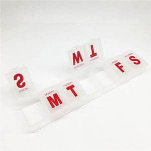 กล่องใส่ยาประจำสัปดาห์พร้อมกล่องใส่ยา กล่องใส่ยาประจำวัน กล่องยา - Product Image 4