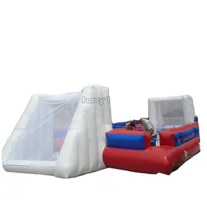 CE small inflatable soccer field/used football field equipment/christmas air inflatables