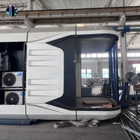 Maisons de construction en acier, logement de luxe, maison conteneur, approvisionnement en usine, personnalisation, utilisation en station balnéaire, capsule spatiale portable