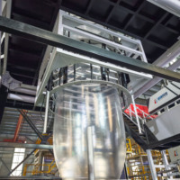 Chengheng geavanceerde automatische HDPE/LDPE/LLDPE-folie drielaagse ABC blaasfolie-extrudermachine met motor