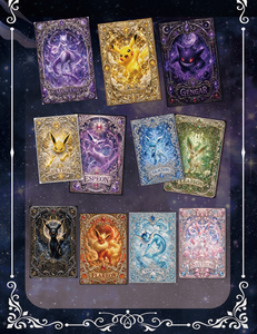 การ์ดปักลายโลหะโปเกมอนขายส่ง YQ การ์ดอนิเมะญี่ปุ่นวาดด้วยมือ งานศิลปะแฟนอาร์ต การ์ดเกมกระดานแบบกำหนดเอง กล่องสุ่มสำหรับเล่น - Product Image 2