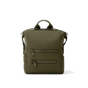 Mochila multifuncional marrón, diseño práctico, mochila de viaje diaria para mujer - Product Image 6