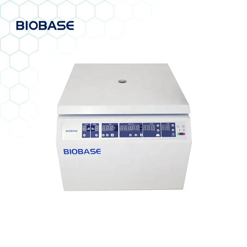 Biobase Fabriek Lab Centrifuge Digitaal Display Kleine Trillingen Lage Ruis 6000Rpm Lage Snelheid Bloedcentrifuge BKC-TL6M