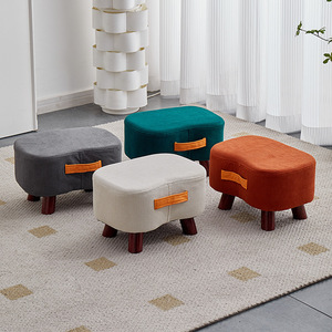 Home-use <strong>Foldable</strong> Storage Modern Bedroom Small Stool Sofa Footrest Bench Shoe-<strong>Changing</strong> Living Room Coffee <strong>Table</strong> Soft-Padded - Product Image 6