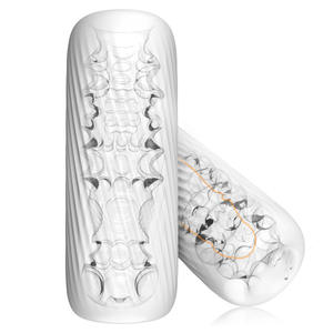 Tragbares manuelles Stroker-Sexspielzeug für Männer Diskreter Handheld-Mastur bator Realistische Vagina-Funktion Soft TPE Drops hipping unterstützt - Product Image 6