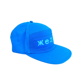 Chất Lượng Cao Mũ LED Di Chuyển Tùy Chỉnh Từ Phong Cách Thông Minh Quà Tặng Lập Trình Mũ Bóng Chày Thoải Mái LED Hat - Product Image 5