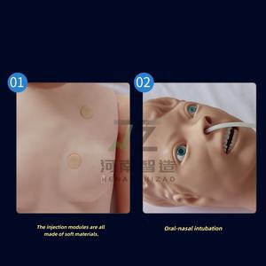 Modelo Multifuncional de Reanimación Cardiopulmonar para Entrenamiento de Cuidadores en Intubación Traqueal, Inyección y Cateterización - Product Image 3