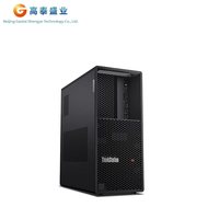 Kemasan Asli Komputer Workstation Tower Grafis Lenovo ThinkStation P3 Gen2 dengan U9-285K 64GB RAM 512GB+2T RTX5060-8G