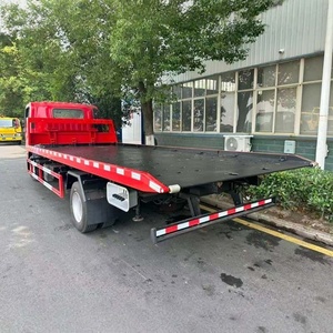Light Duty ISUZU 4Ton 5Ton 6Ton <b>Flatbed</b> Tow <b>Truck</b> Road Wrecker Recovery <b>Truck</b> Used for Emergency - Product Image 6