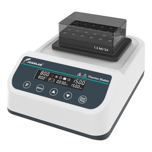 Joanlab Thermo Shaker 1.5Ml 24 Well Dry Bath Incubator Heating Cooling Laboratory Mixer Temperature <b>Control</b> - Product Image 1
