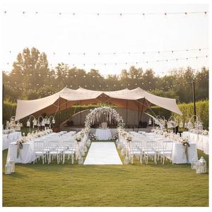 Grande tente extensible en tissu élastique, abri bédouin ignifuge pour événements extérieurs, scène, fête - Product Image 2