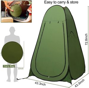 Woqi Mobile Pliant Plage Portable Vestiaire Abris Chambre Pêche Salle De Bains <span class=keywords><strong>Tente</strong></span> <span class=keywords><strong>WC</strong></span> <span class=keywords><strong>Tente</strong></span> - Product Image 3
