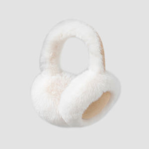 Cache-oreilles personnalisés avec logo, en fourrure moelleuse, protection unisexe pour femmes, hommes et filles, pour l'hiver - Product Image 5